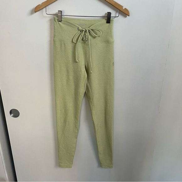 Year of Ours Football‎ Leggings Light Green Size XS - Picture 1 of 5